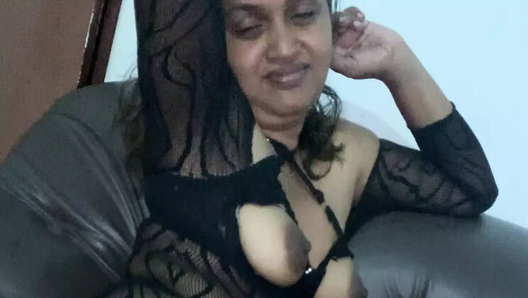 Tina Baby Anal Fuck in Net Dress - Sri Lankan Slut Gets Brutal Ass Pound