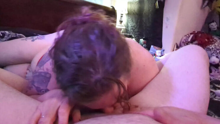 Eddie Mac POV: BBW Milf Sucks Cock & Rims Ass Before Hard Pegging Fuck