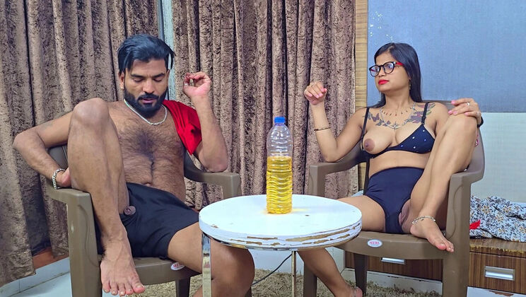 Indian Nude Podcast First Time - Desi Bhabhi Blowjob & Cumshot in 4K