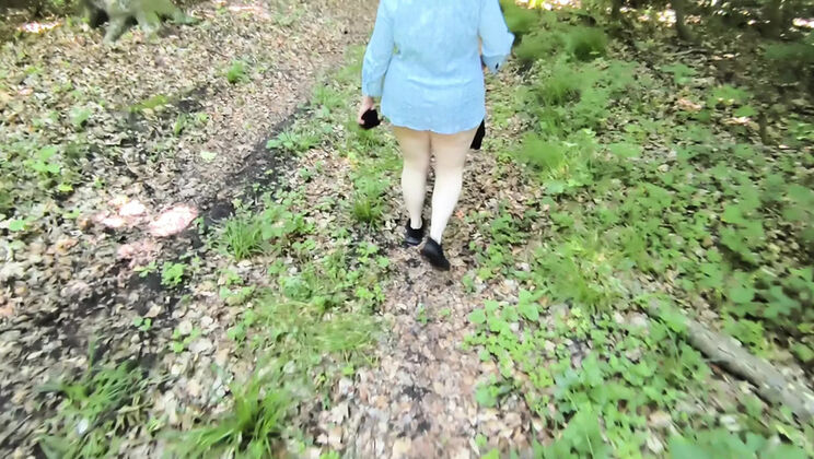 Public BDSM Training: Outdoor Vagina Slapping Session for World Record Part 5