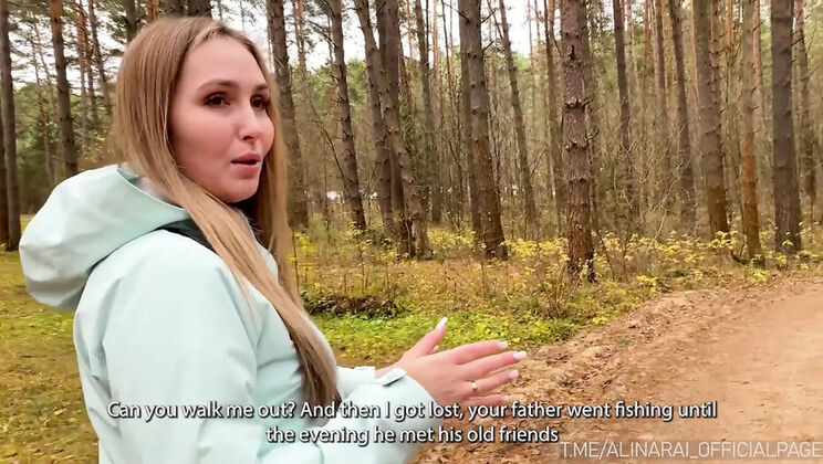 Alina Rai Hot Stepmom Blowjob in Country Hotel While Stepdad Fishing