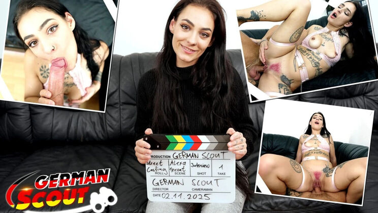 German Scout Casting Fuck with Alexa Throat - Saggy Tits Teen Hardcore Sex