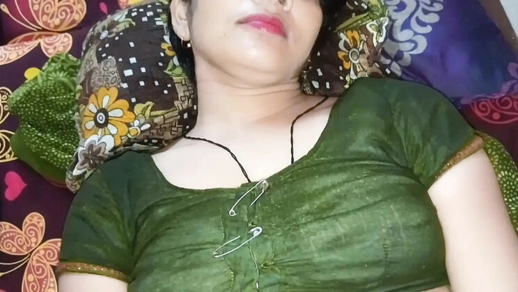 Janvibhabhi Hot Indian Stepmom Fucks Hard - Hindi Audio Blowjob Doggy Style Homemade Sex