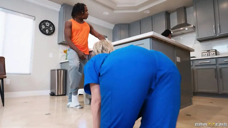 Nurse House Call Cock Draining Threesome Dee Williams Beca Barbie Big Tits Blowjob