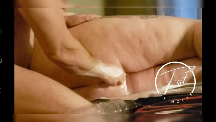 Amateur BBW Anal Fisting Part 2 - Huge Booty Gaping & Extreme Insertion