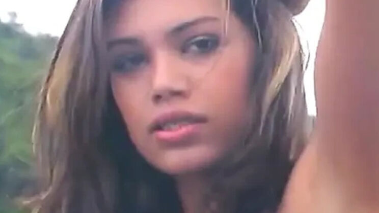 Sara Lemos Outdoor Hammock Fuck - Anal & Cum in Mouth