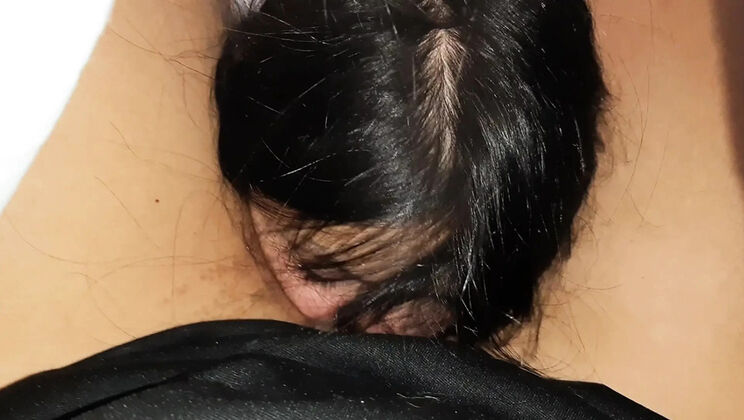 My Girlfriend Studies For Exam While Neighbor Eats My Pussy Under Blanket - Lesbian Threesome Teen Cheating