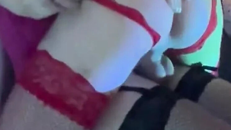 Sweet Juus Big Tits Wife Cheats on Husband with Stockings Bitch Fuck