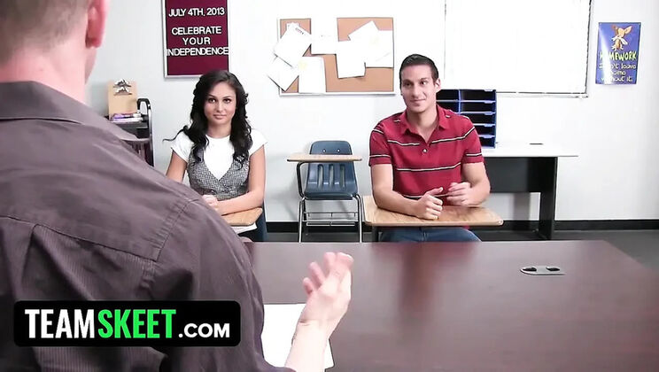 Ariana Marie Hot Slut Bends Over For College Acceptance HD