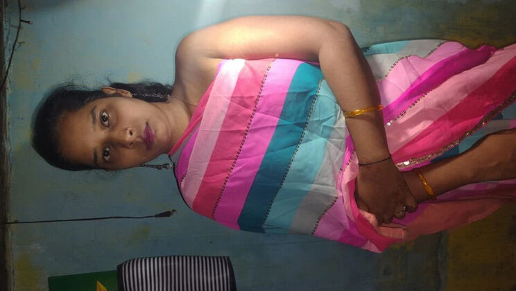 Indian Pregnant Wife Second Time - Big Natural Tits Blowjob & Creampie