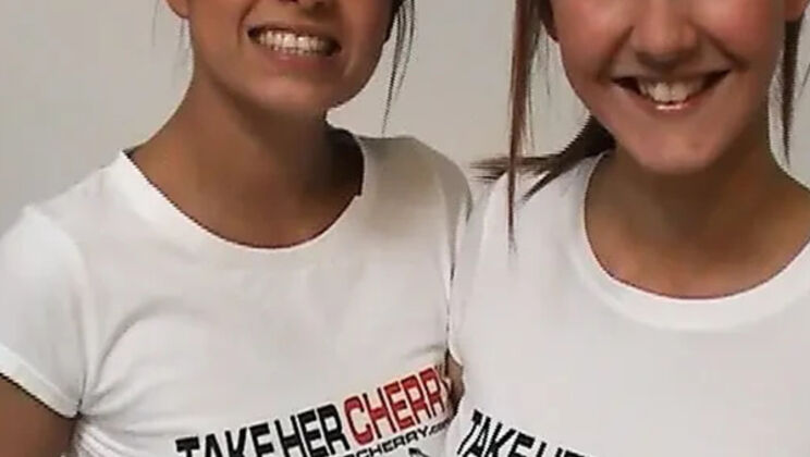 Sasha Cane & Katie K Lesbian Strapon Sex - First Person POV Masturbation Video