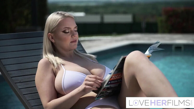 Busty Blonde Sandra Sweet Anal Fuck Outdoor HD