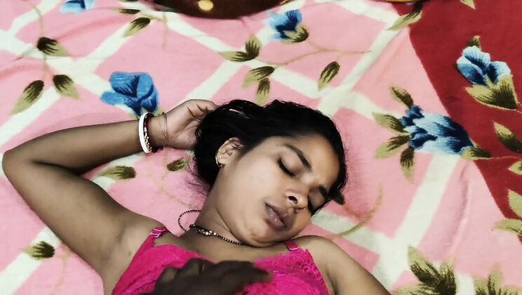 Indian Village Cute Stepsister Doggy Style Fucking in Bedroom - Hindi Homemade Sex Video