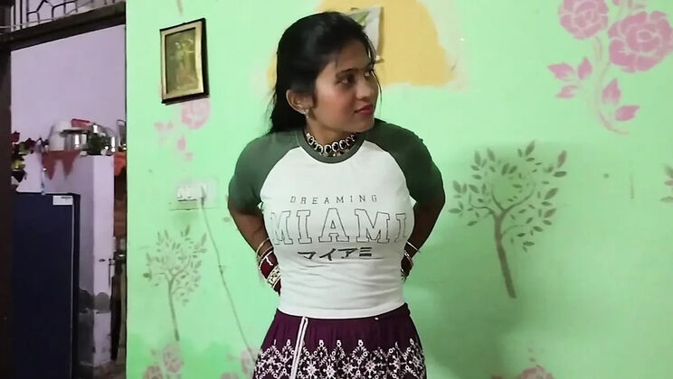 Indian Desi Stepsister Ruks Doggystyle Fuck - Hindi Audio POV with Amateur Stepbrother