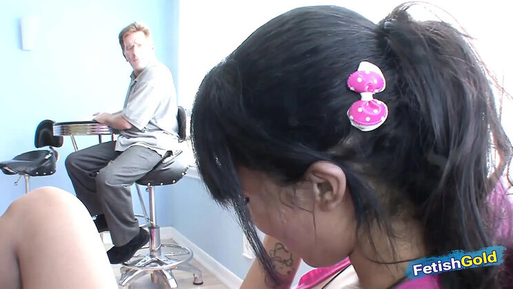 Busty Teen Brunette Seduces Stepdad For Hardcore Fuck While Stepmom Is Out