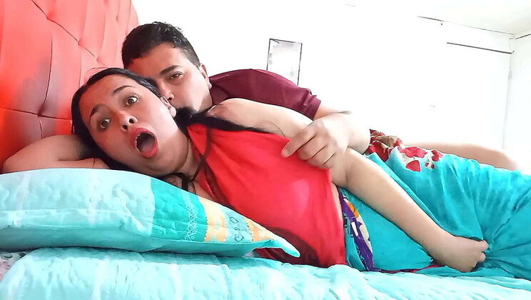 Desi stepmom Kellyhot Wife 1 gets hard fucked by stepson Luis Herm - big natural tits, rough taboo sex