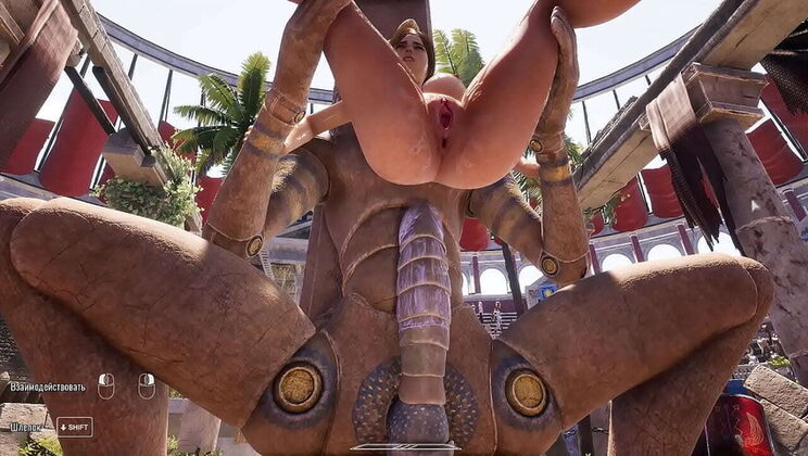 Lara Croft Tight Ass Anal Fuck - Huge Cock 3D Hentai Game Animation Gangbang with 1000 Spectators