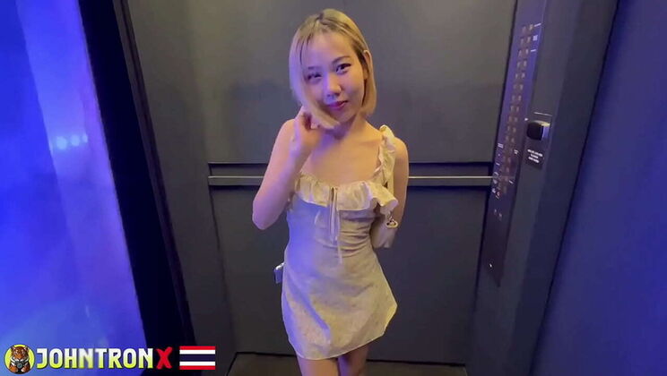 John Tron fucks amateur Asian June Ttp rough anal creampie doggystyle POV