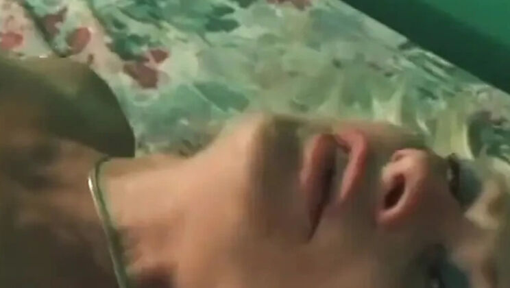 Mature Blonde MILF Gets Pussy Fucked and Fingered in Bedroom - Cum in Mouth Creampie