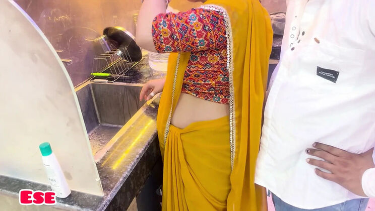 Indian Maid Big Natural Tits Doggy Style Homemade Sex with Sammy Sins