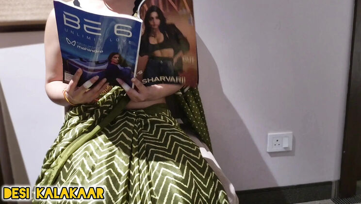 Desi Teen Obsessed with Stepmom's Big Boobs - Hindi Audio