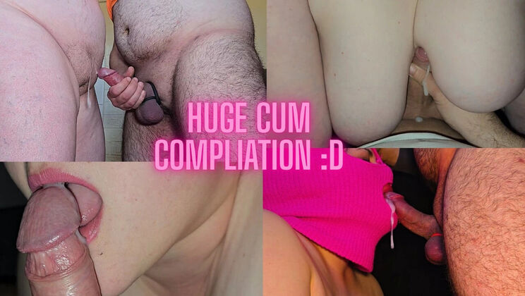 Ladytwitti Hottest Cumshot Compilation ASMR - Blowjob, Creampie, Handjob & Cum in Mouth POV