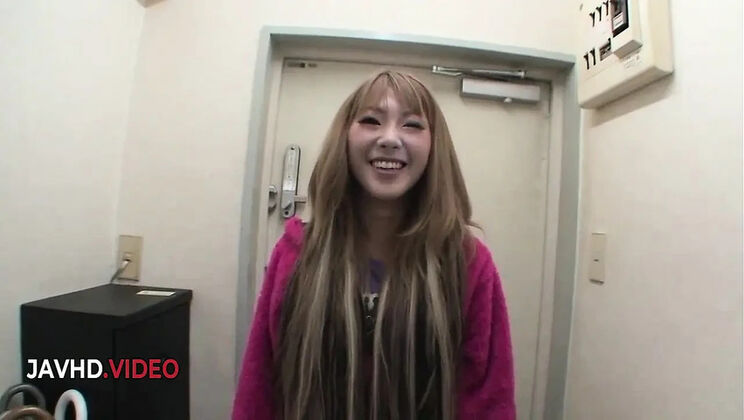 Hairy Asian babe Saki Oshiro sucks dick hardcore and rides cock POV