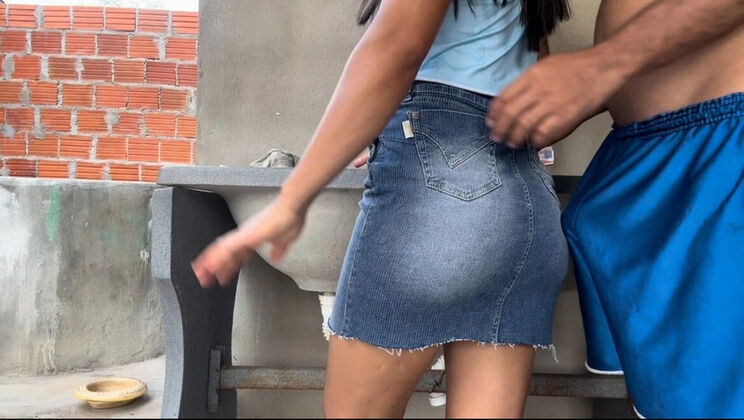 Virgin Anal with My Cousin's Girlfriend - Amateur Latina Brunette Takes First Big Cock in Her Ass