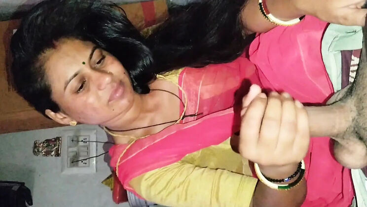 New Indian Girl Step Mom Pink Lollipop Sucking Fun in Bathroom HD