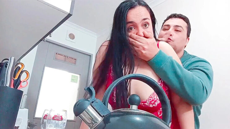Quiet, We're Fucking in the Kitchen While the Cuckold Sleeps in the Bedroom