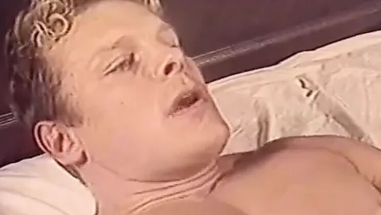 Blonde babe tries to turn gay guys straight by sucking and fucking them