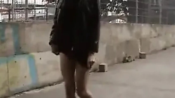 Stunning Blonde German Chick Loves Pissing in Public