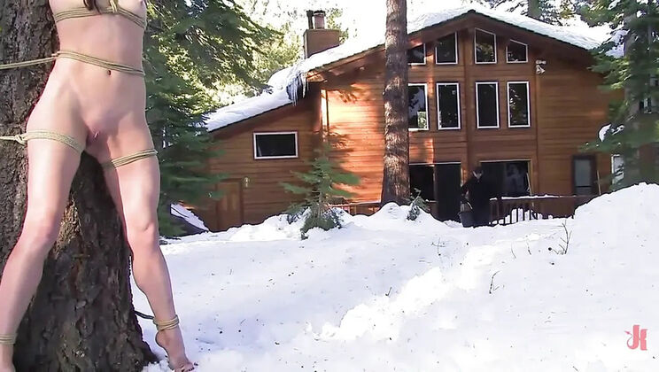 Tahoe Exiled From Dick Mountain Part 4: Hot Outdoor Bondage Day with Dia Zerva, Amber Keen, NinaBabexx & Kristine Lowe