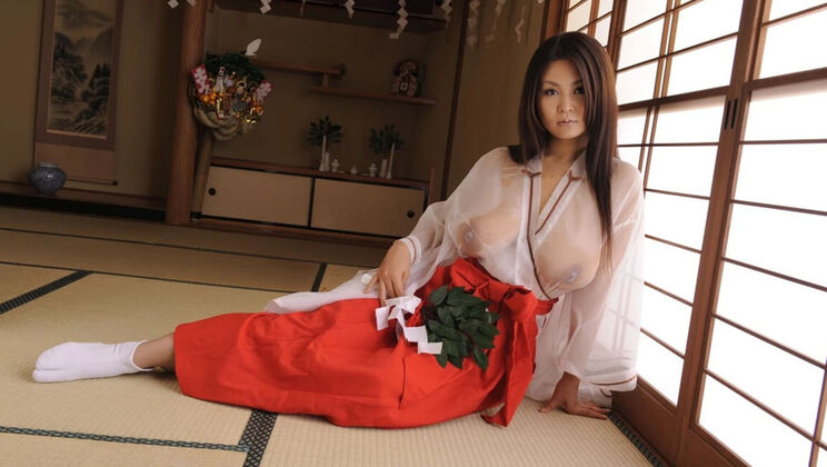 JAV Gangbang Big Tits MILF in Tokyo Temple - Airi Ai Uncensored