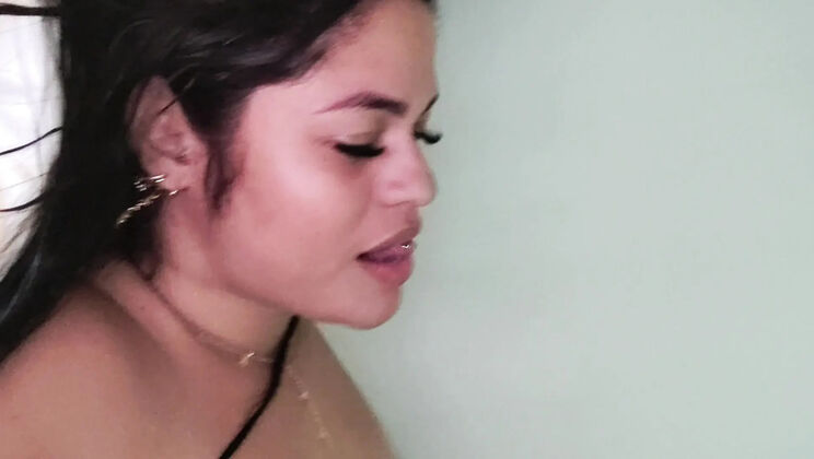 Using my mouth to put on a condom then fucking a new stranger