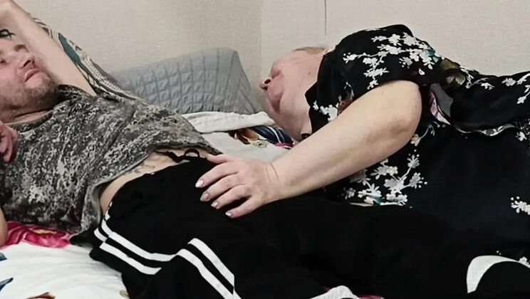 Neighbor Gives Blowjob and Swallows Every Drop of Cum