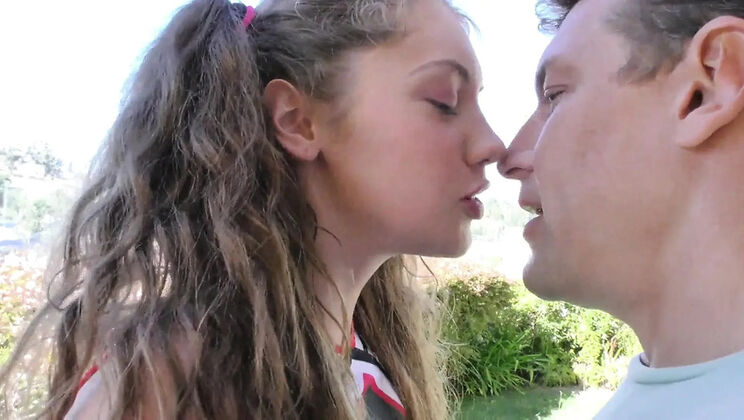 Dirty Cheerleader Whore Loves Deep Throat Blowjob