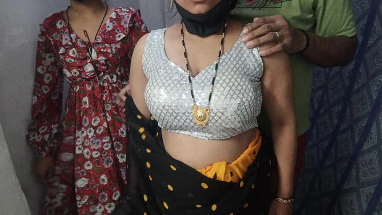 Indian Wife And Sister-In-Law In Wild Threesome With Big Boobs