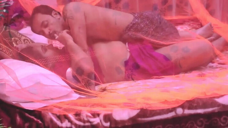 Indian Bhabhi First Night with Husband – Desi Hardcore Sex Video