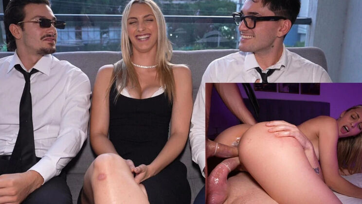 Le Iane First Time Double Vaginal Interview Fuck with Big Ass Latina