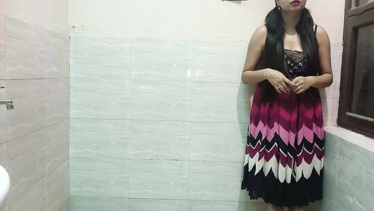Desi Step Dad Punishes Young 18 Year Old Step Daughter for Smoking Alone